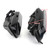 Pair Front Bumper Halogen Fog Light Lamp Fit For Audi S4 A4 S-Line 13-15 BLK
