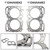 MLS Head Gasket Set Fit For Subaru 1999-2011 BLK