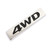 Metal 4WD Emblem Car Fender Trunk Tailgate Badge Decals Sticker 4WD 4X4 SUV GLY Metal 4WD Emblem Car Fender Trunk Tailgate Badge Decals Sticker 4WD 4X4 SUV GLY