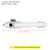 Right Driver Side Chrome Outer Door Handle 735592012 Fit For Fiat 500