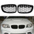 Meteor Front Grille Fit For BMW 1 Series E81 E87 E82 E88 128i 135i 2008-2012 Black & Chrome