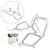 Front Lower Crash Bars Side Engine Guard Bumper For BMW F750GS F850GS 18-20 SIL