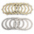 Clutch Plate Kit - Friction & Steel Plates For Yamaha TZR125 87-92 Clutch Plate Kit - Friction & Steel Plates For Yamaha TZR125 87-92