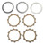 Clutch Plate Kit - Friction & Steel Plates For Suzuki DS80 1980-2000 JR80 2001-2007 RM80 XZ/XD/HD 1982-1983