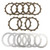 Clutch Plate Kit - Friction & Steel Plates For Yamaha TT500C/D/F/H/G XT500C/D/E/F/G/H XT500 SR400/SP SR500