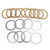 Clutch Plate Kit - Friction & Steel Plates For Yamaha YZF R6 YZF600 TDM850/900/900A TRX850 FZR/YZF/GTS1000 Clutch Plate Kit - Friction & Steel Plates For Yamaha YZF R6 YZF600 TDM850/900/900A TRX850 FZR/YZF/GTS1000