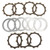 Clutch Plate Kit - Friction & Steel Plates For Yamaha XS250 3N6 XS400D XS400-2E XS400E XS400SG/G/SH/H/SJ IT250H/J IT465H/J