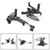 Adjustable CNC Rider Rear Set Rearsets Footrest Foot Rest Pegs For Kawasaki EX250P Ninja 250 EX400 Ninja 400 2018-2020 GRN