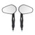 Pair M10x1.25 Rearview Side Mirrors for Motorcycle Moped Scooter Quad ATV UNIVERSAL Fit For  Motorbike / Sportbike / Superbike / Scooter / Moped / Motorcycle / Criuser / Chopper