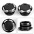 CNC Billet Aluminum Hole Frame Plug Cap Cover Set For Yamaha Tenere 700 T7 T700 2019-2020 BLK