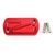Front(Rear) Brake Fluid Reservoir Cover Cap For Honda RED Front(Rear) Brake Fluid Reservoir Cover Cap For Honda RED