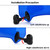 Universal Windshield Windscreen For motorcycles with windshield top width more than 26CM BLUE Universal Windshield Windscreen For motorcycles with windshield top width more than 26CM BLUE