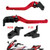 Racing Brake & Clutch Levers For Honda CBR250R CBR300RR CB300F CB300FA CBR500R CB500F CB500X RED