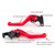 Racing Brake & Clutch Levers For Yamaha MT125 RED Color