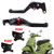 Racing Brake & Clutch Levers For VESPA GTS 300 Super BLK Color