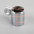MOTORCYCLE ATV CHROME CUP HOLDER FIT FOR 7/8" TO 1-1/4" HANDLEBAR
