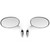 Motorcycle Rearview Side Mirrors Pair For Honda NV VF VT 400 600 750 1100 Shadow Magna CHR Motorcycle Rearview Side Mirrors Pair For Honda NV VF VT 400 600 750 1100 Shadow Magna CHR