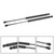 2PCS Gas Struts suit ARB Canopy REAR window 160N 1921VR Fit For Toyota Hilux BLK 2PCS Gas Struts suit ARB Canopy REAR window 160N 1921VR Fit For Toyota Hilux BLK