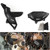 Engine Alternator & Clutch Cover Crash Pad Set For Honda CB650R Neo Sports Cafe 2019-2020 BLK