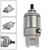 Starter Engine Starting 9-Spline For Honda VT125C2 Shadow 125 1999-2003 VT125 Shadow 125 2004-2007 XL125V Varadero 125 2001-2006 124cc