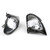 Corner Lights - Crystal Clear W/ Smoke Trim Fit For 2002-2005 BMW E46 3-Series 4DR