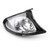 Corner Lights - Crystal Clear W/ Smoke Trim Fit For 2002-2005 BMW E46 3-Series 4DR