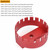 Fuel Pump Socket 69800 Fit For Volvo S60 S80 V70 XC70 XC90 Lock Ring Removal Tool red