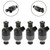 Fuel Injectors Fit For Daewoo Lanos Cielo Corsa 1.5L 1.6L 1999-2002 17103677 25176913 4PCS