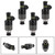 Fuel Injectors Fit For Daewoo Lanos Cielo Corsa 1.5L 1.6L 1999-2002 17103677 25176913 4PCS