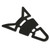 3D Black "Cat Ears" Rubber Gel Tank Pad Protector Sticker Motorcycle Motorbike