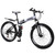 26 Inch 21 Speed Folding Mountain Bike for Sale Full Suspension Speed MTB Bicycle with Bike Lock+Air Pump
