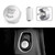 Start Stop Engine Button Switch Cover Fit For BMW F20 F10 F01 F48 F26 F15 F16 Silver