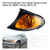 Left Front Indicator Turn Signal Yellow Corner Lights Fit For BMW 3 Series E46 02-05 Generic
