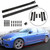 Pair of Side Skirts Extensions Splitters Carbon Fiber Fit For VW Golf MK5 MK6 MK7 CC Ford Mustang Focus RS ST