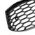 2008-2012 Audi A5 S-Line S5 B8 RS5 2x Fog Light Grill Grille Black Trim