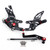 CNC Made Rearsets Fit For Honda CBR1000RR 2008-2009 BLK CNC Made Rearsets Fit For Honda CBR1000RR 2008-2009 BLK