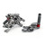 CNC Made Rearsets Fit For Honda CBR1000RR 2008-2009 GRAY CNC Made Rearsets Fit For Honda CBR1000RR 2008-2009 GRAY