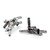 CNC Made Rearsets Fit For Honda CBR600RR 2003-2006 CBR1000RR 2004-2007 GRAY CNC Made Rearsets Fit For Honda CBR600RR 2003-2006 CBR1000RR 2004-2007 GRAY