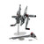 CNC Made Rearsets Fit For Honda CBR600RR 2007-2008 GRAY CNC Made Rearsets Fit For Honda CBR600RR 2007-2008 GRAY