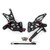 CNC Made Rearsets Fit For Suzuki GSXR1000 2005-2006 BLK CNC Made Rearsets Fit For Suzuki GSXR1000 2005-2006 BLK