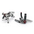CNC Made Rearsets Fit For Kawasaki ZX10R 2006-2007 GRAY CNC Made Rearsets Fit For Kawasaki ZX10R 2006-2007 GRAY