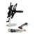 CNC Adjustable Rearset Foot Rest Peg Rear Set Fit For Suzuki GSXR1000 2009-2016 BLK