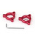 Fork Preload Adjusters CBR 600 1000RR Kawasaki ZX6R Z 1000 19mm Red
