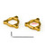 Fork Preload Adjusters Ducati 1098 748 916 996 998 999 22mm Gold