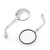 1 Pair Motorcycle Rearview Side Mirrors Fit For Honda CB400SS VT750 CBF500 04-05 CHR 1 Pair Motorcycle Rearview Side Mirrors Fit For Honda CB400SS VT750 CBF500 04-05 CHR