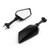 Black Left Right Rear View Mirrors Fit For Kawasaki NINJA 250R EX250 2008-2013