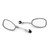 10mm Motocycle Rear View Mirrors Fit For Suzuki GSF250 Bandit 250/400/600 SV1000 CHR