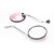 Pair 8mm Rearview Mirrors For Scooter Motorcycle ATV Moped Bike For Vespa For Piaggio MP3 For Liberty Medley PINK