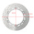 Front Brake Disc Rotor Fit For Honda CBR250 NS 250 400 VFR400 VF500 FJS 400 600 Silverwing 1984-2008