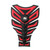 Motorbike Rubber Tank Pad Protector Motorcycle Scratch Pad Universal Spine Sticker B4 RED Motorbike Rubber Tank Pad Protector Motorcycle Scratch Pad Universal Spine Sticker B4 RED